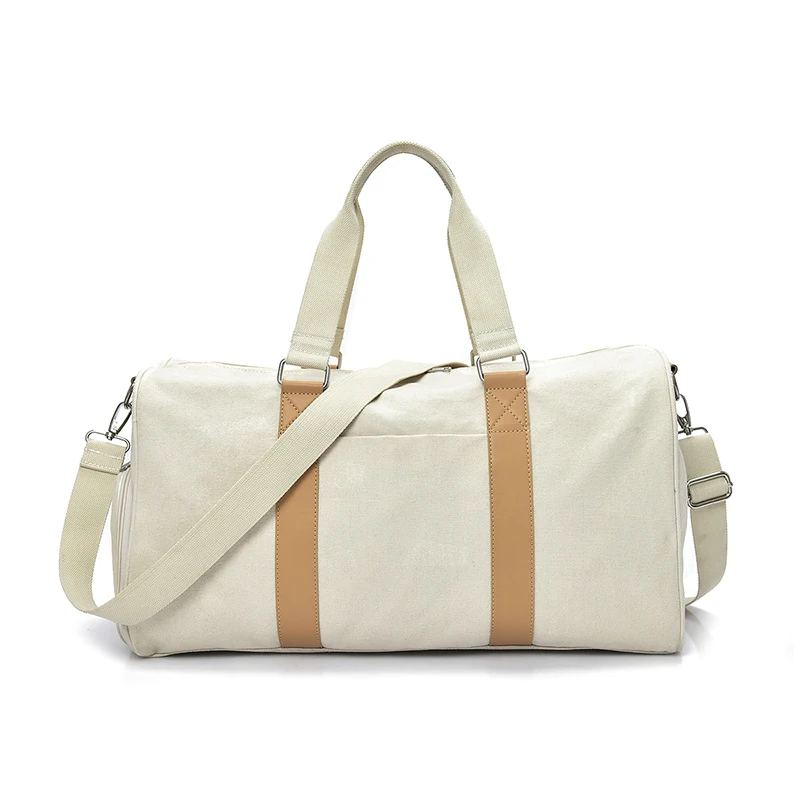 Fashion Canvas Men Travel Bags Large Capacity Casual Travel Duffel Bags Women Leisure Shoulder Travel Luggage Weekend Bag 1402
