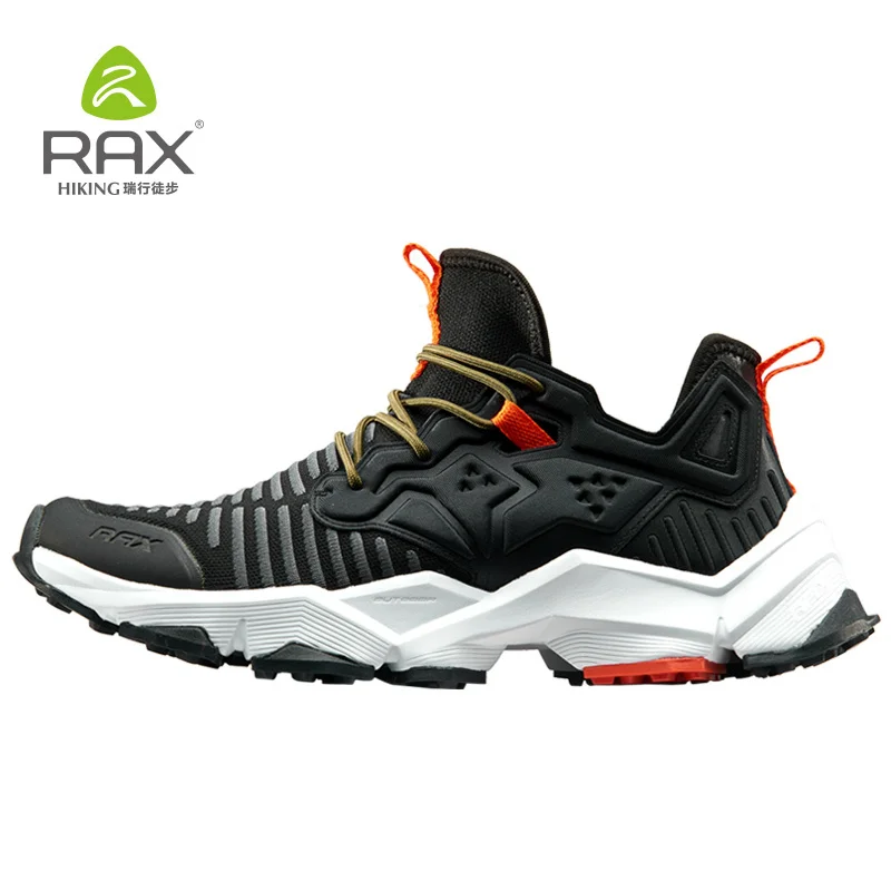 Rax tênis de caminhada respirável masculino e feminino, sapatos de tamanho grande para montanhismo, para trilha ao ar livre, leve walking76