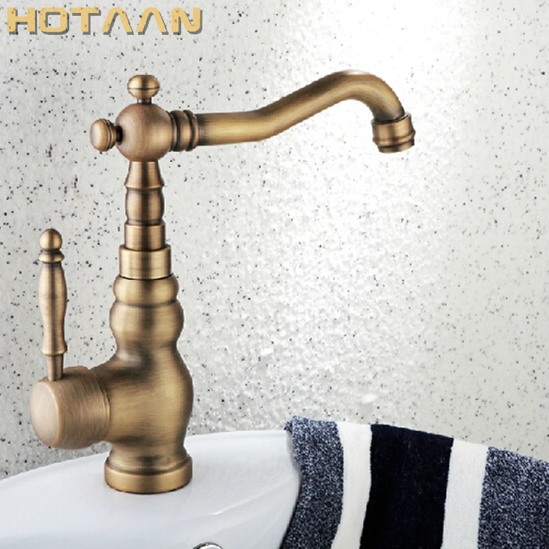 

Hot selling,. Antique Brass basin faucet, bathroom faucet ,basin mixer , basin tap torneira YT-5047