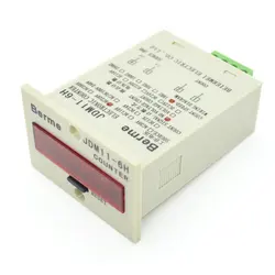 JDM11 -6H 0-999999 5 pin 6-36VDC PNP Sensor Signal Input Digital Electronic Counter Relay Accumulative Counter