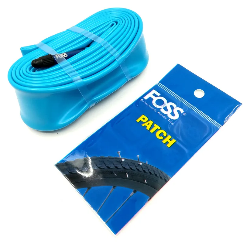 FOSS Bicycle Bike Tube & Patch 700C Road Bicycle F/V Presta Valve 700C*23C-25C TPE Rubber Prevent Pierced Inner Tube Accessories