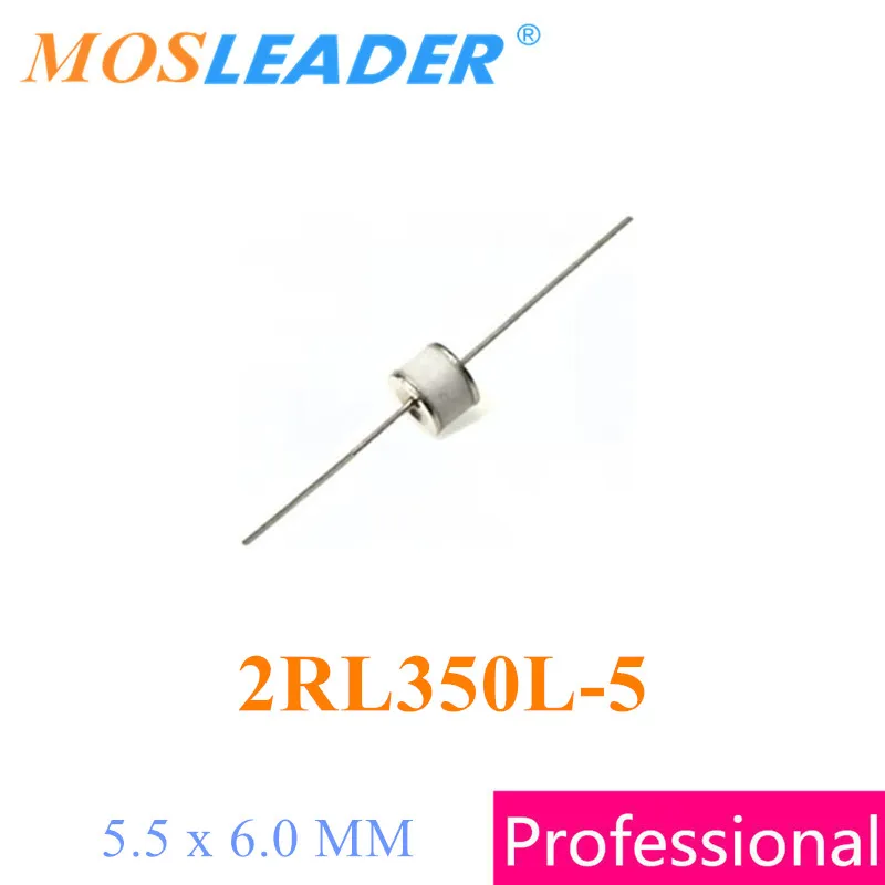 

Mosleader 2RL350L-5 5,5x6 мм 100 шт. 2RL350L 2R350 350 В 2RM350L-5, сделано в Китае