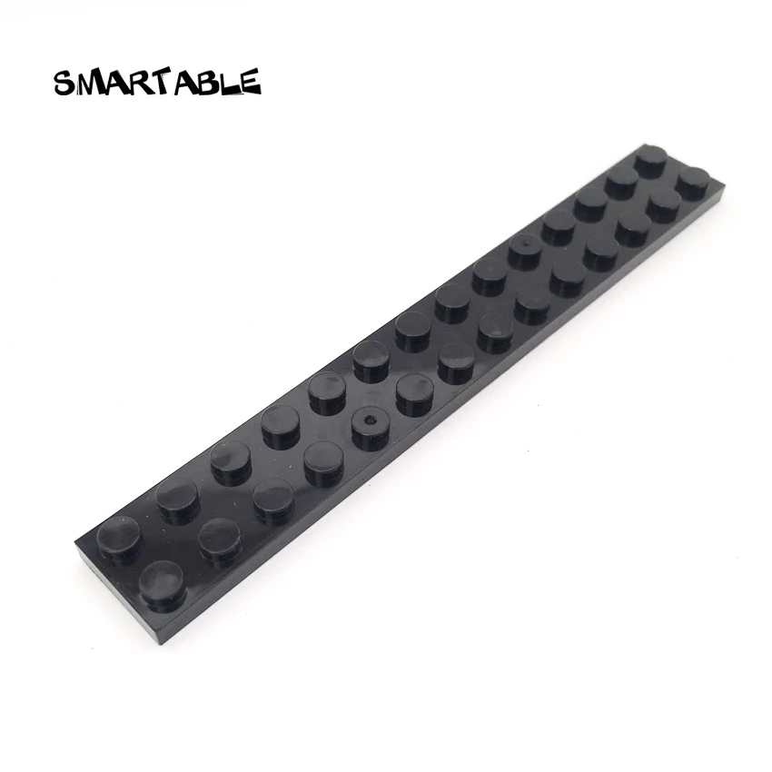 Smartable Plate 2X14 Building Blocks Parts Toys For Kids Educational Creative Compatible Major Brand 91988 MOC Toys 20pcs/lot