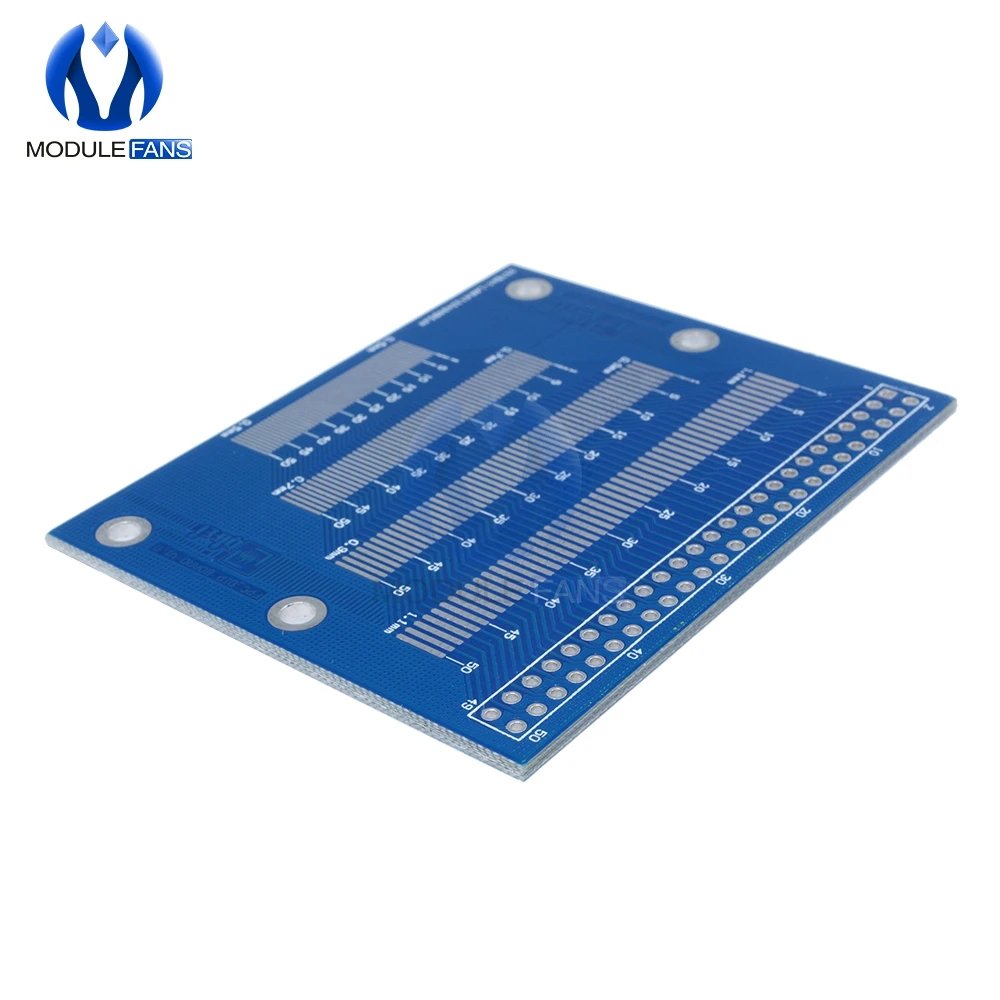 0.5mm ~ 1.2mm 핀 피치 어댑터 PCB FPC 보드, 2.0-3.5 인치 TFT LCD SMD To DIP H