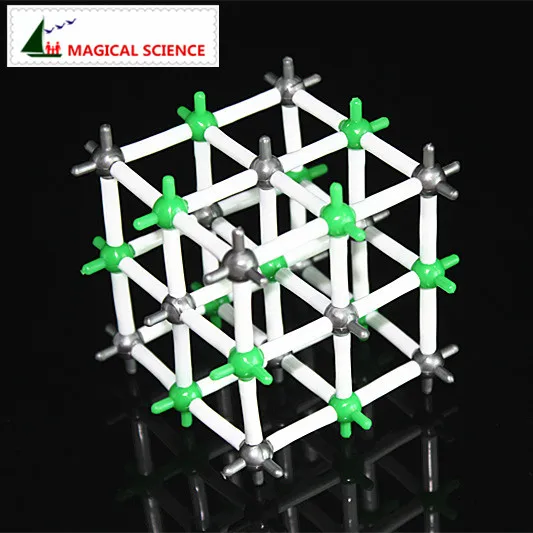 wholesale 9mm NaCl crystal structural model Sodium chloride model for Chemical students