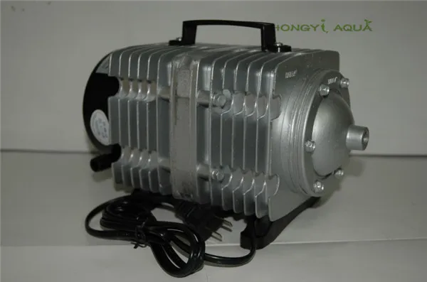 1 piece aluminum alloy electromagnetic type AC air compressor oxygen pump increase oxygen aquatic products ACO-009D 135W