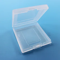 20PCS Plastic Case Cartridge Dust Cover OEM for GB GBC GBP GBA SP Game Card Strap Box Transparent Storage Box GB Game Card Squar