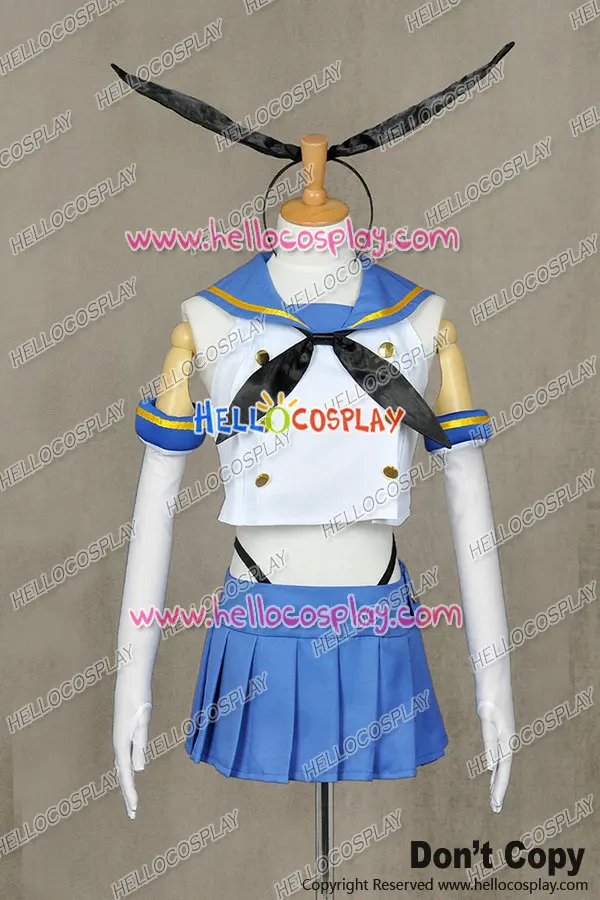 

Kantai Collection Combined Fleet KanColle Cosplay Japanese Destroyer Shimakaze Uniform Costume H008