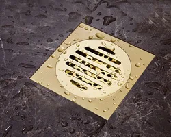 floor drain copper brush ed gold floor drain antique floor drain fashion anti-odor floor drain DR021
