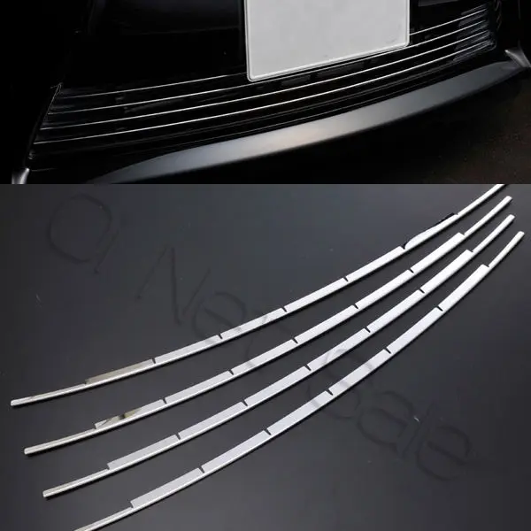 SUS304 Stainless Steel Grill Trim Lower Accesories Car Styling Cover for Toyota Prius C Aqua NHP10 2011-14