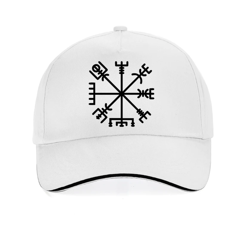 fashion Brand Vegvisir Futhark Runes Navigator Vegvisir Viking Compass Baseball cap Men Women adjustable Hip-Hop snapback hats