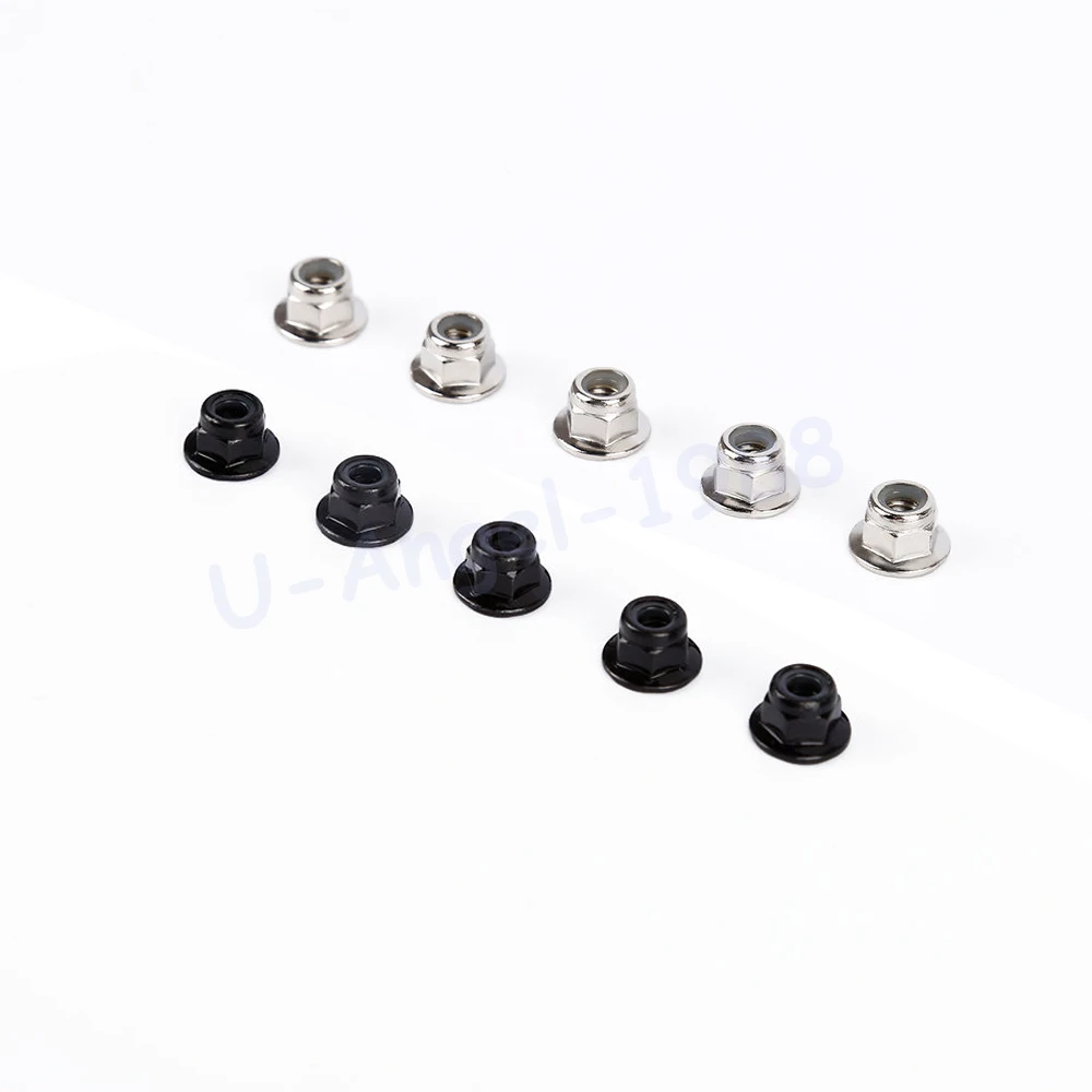 4 / 8 /10pcs M5 Flange Nut CW CCW Anti-Loose for QAV250 210 Racing 2204 2205 Brushless Motor ( 5 CW 5 CCW)