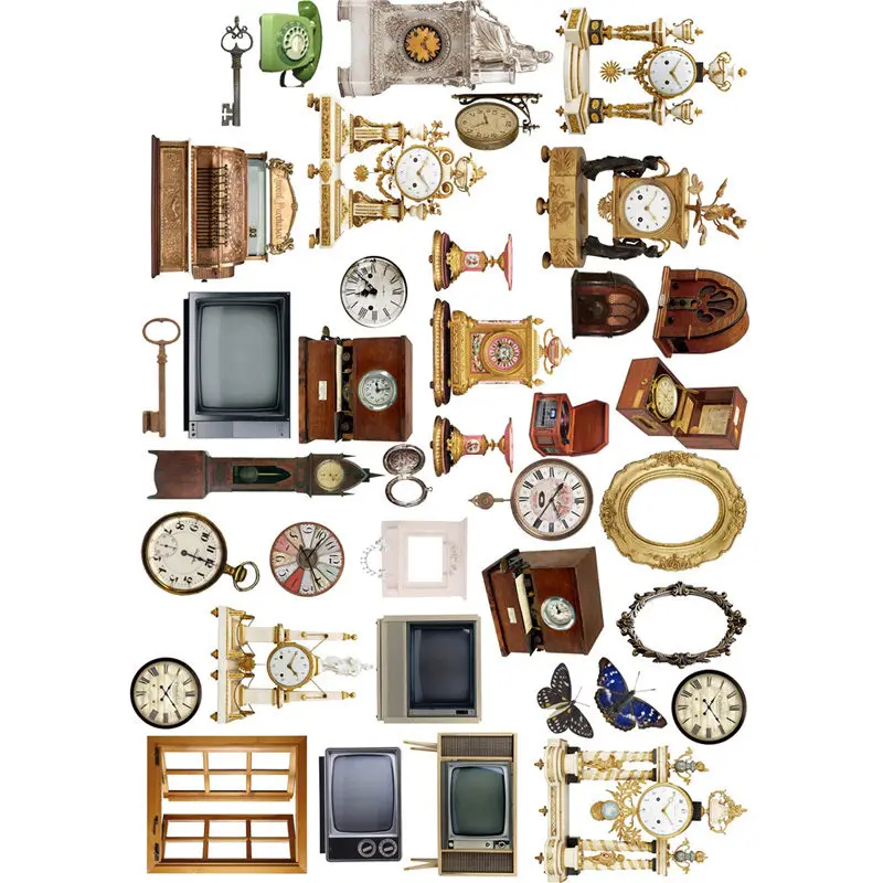 2 pcs/lot Vintage Typewriter Trivia Deco DIY Planner Sticker Album Mohamm Journal Stickers Cute Stationery School Stuff