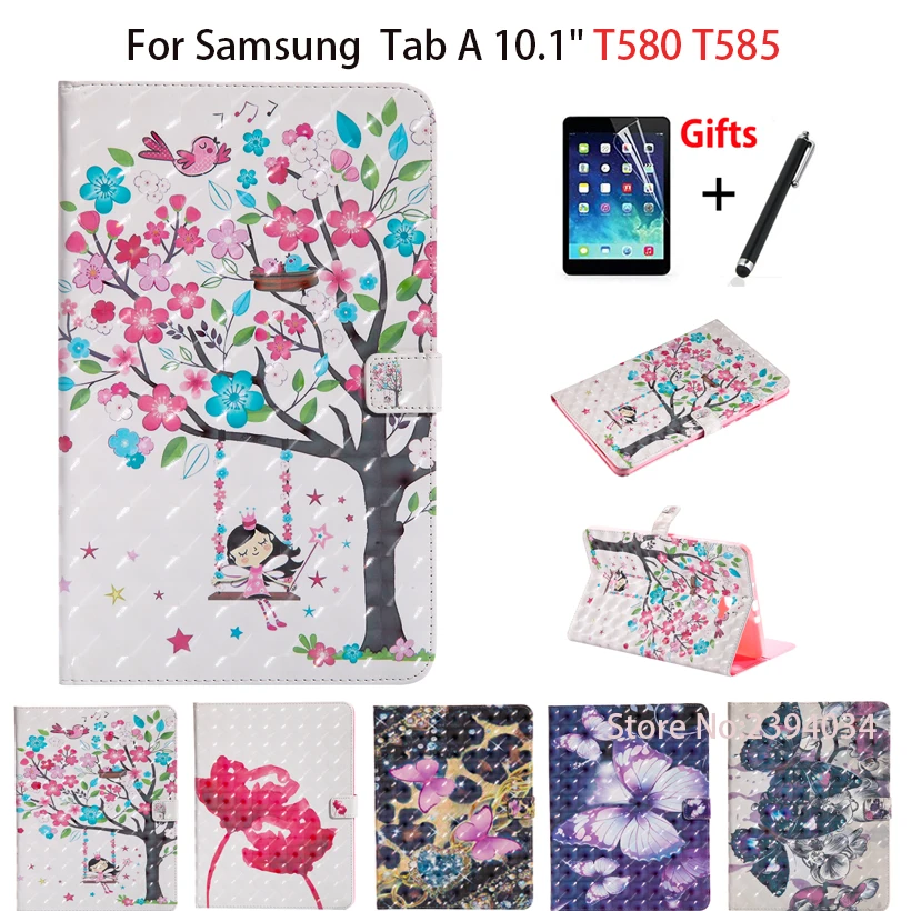 3D Colorful Case For Samsung Galaxy Tab A A6 10.1