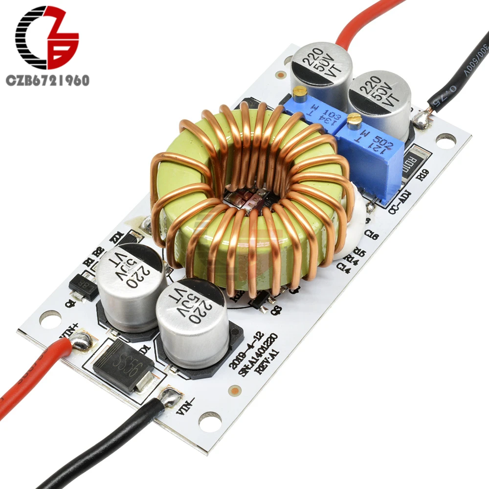 250W 10A 8.5-48V DC-DC Step Up Boost Converter Module Voltage Regulator Power Supply Transformer Booster for Car Mobile Laptop