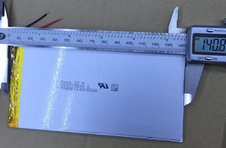 3.7V ポリマー OZing N808 タブレット 3572140 代替 PR-3874175 バッテリー 6000mAh 充電式リチウムイオン電池