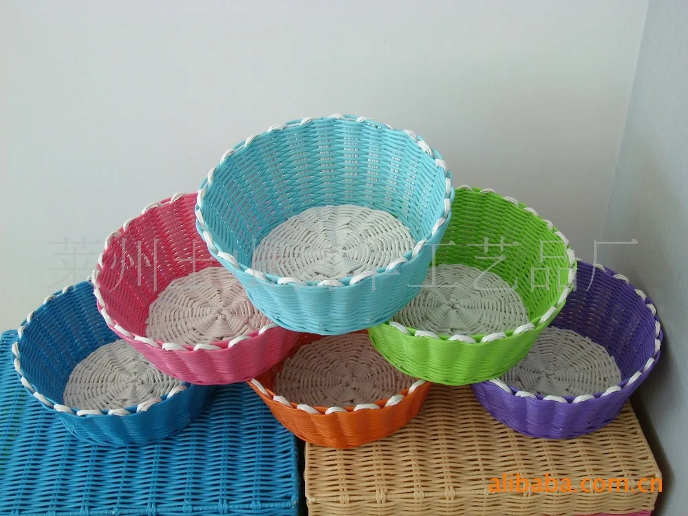 Sale ] [ 5 yuan sold over a million premium discount factory outlets PP pipe storage baskets hand-woven environmental protection