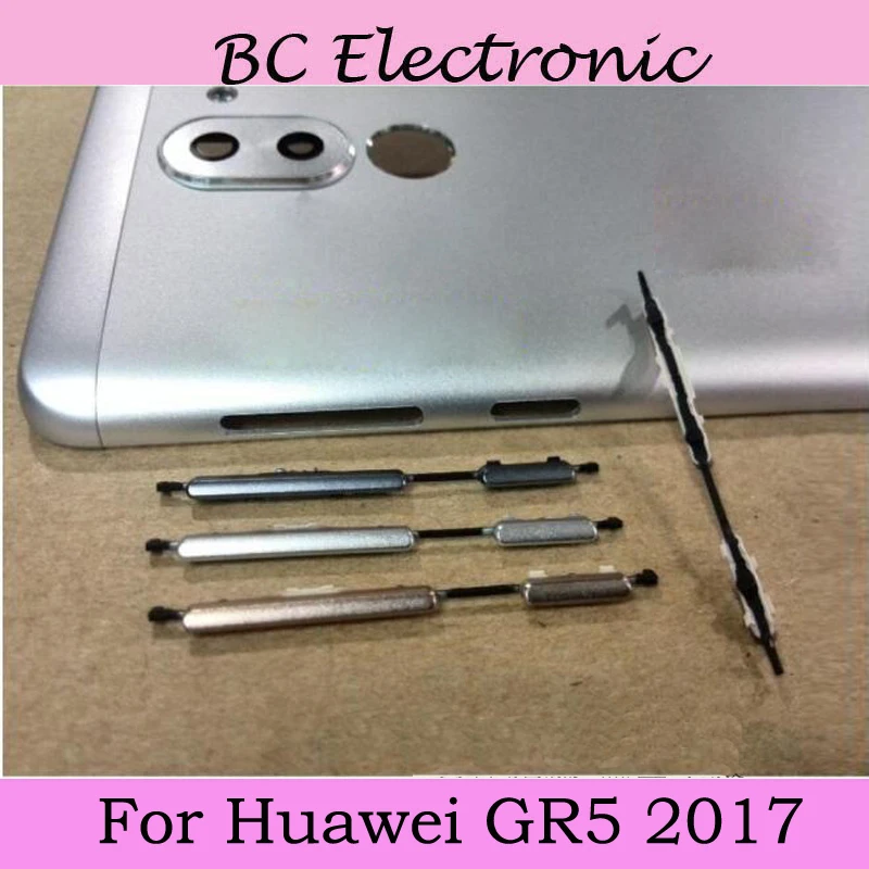 Dla Huawei GR5 2017/GR52017 na Off przycisk głośności przycisk boczny zestaw wymiana części naprawa dla