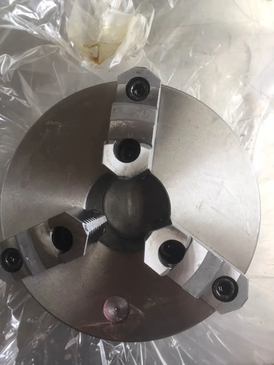 3 Jaw Lathe Chuck K11-200A 200mm Manual Self Centering M10 for Welding Positioner Turntable Bench Top Lathe Accessories SALE1