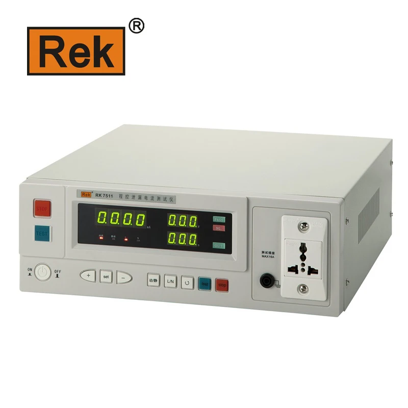 Fast arrival RK7511 programmable leakage current tester 0.020-5.000mA