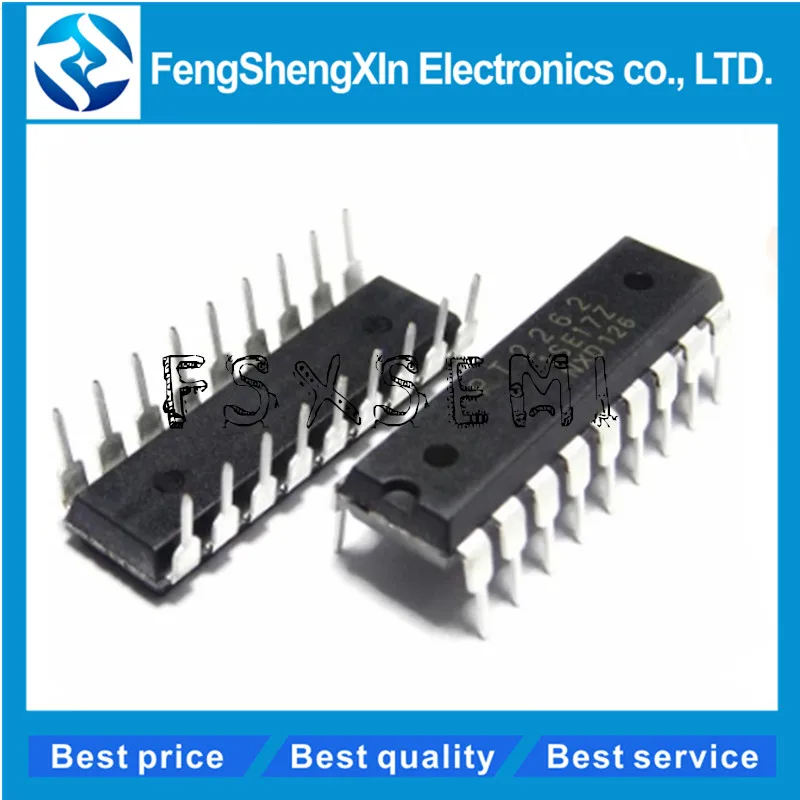 100pcs/lot PT2262 TL2262 Remote Control Encoder IC DIP-18