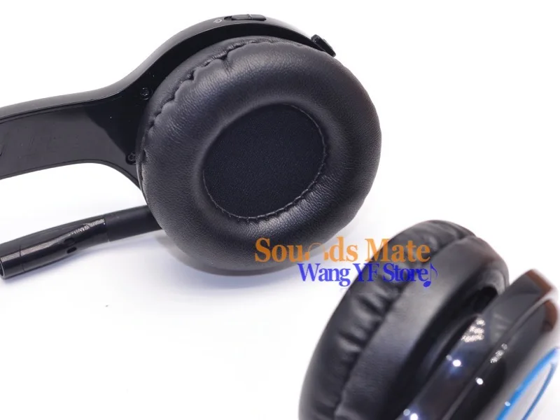 Almohadilla suave y gruesa para auriculares Logitech H600 H609, cojín de espuma, 1 par, izquierda y derecha