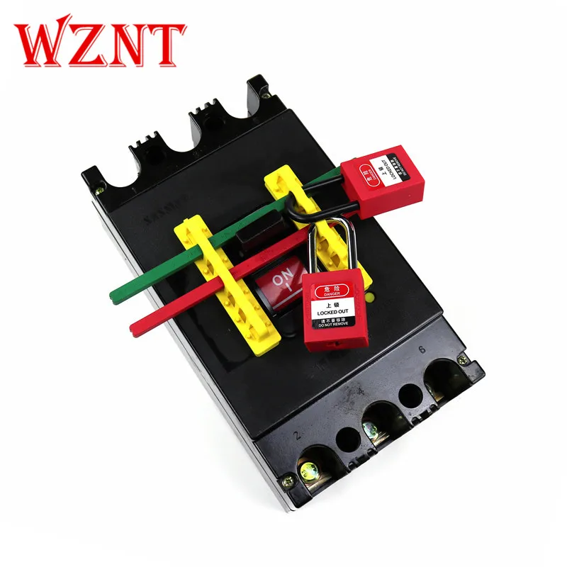 Free shipping cost 480V To 600V Special Breaker Blocker Lockout Tagout Lock Mccb