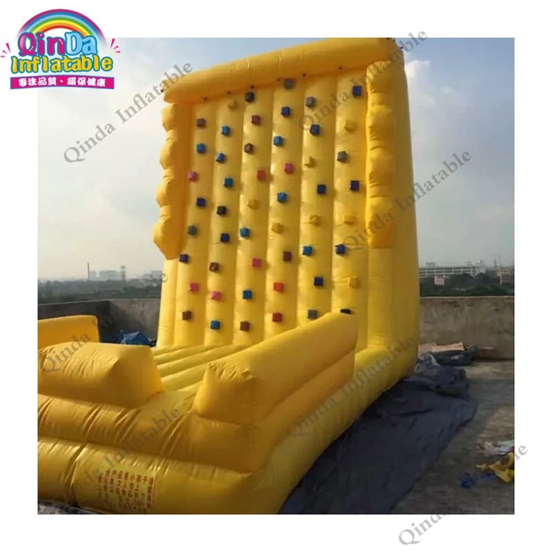 5*4*4m inflatable climbing mountain climbing wall inflatable climbing mountain pvc rock climbing wall