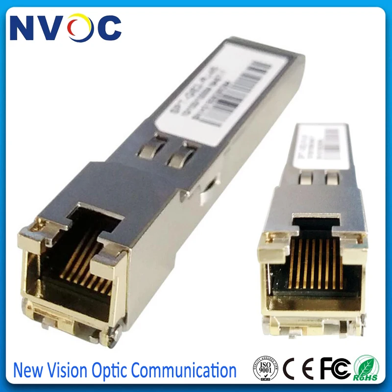 

5Pcs/Lot,Gigabit RJ45 SFP,1000Base-M Module,1.25Gbps CAT5E Copper GLC-T/ SFP-GE-M Gigabit RJ45 Copper SFP Transceiver