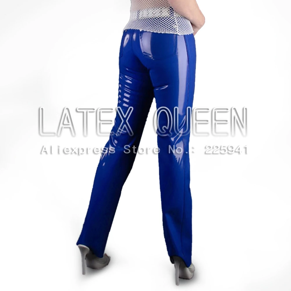 attractive rubber latex trousers