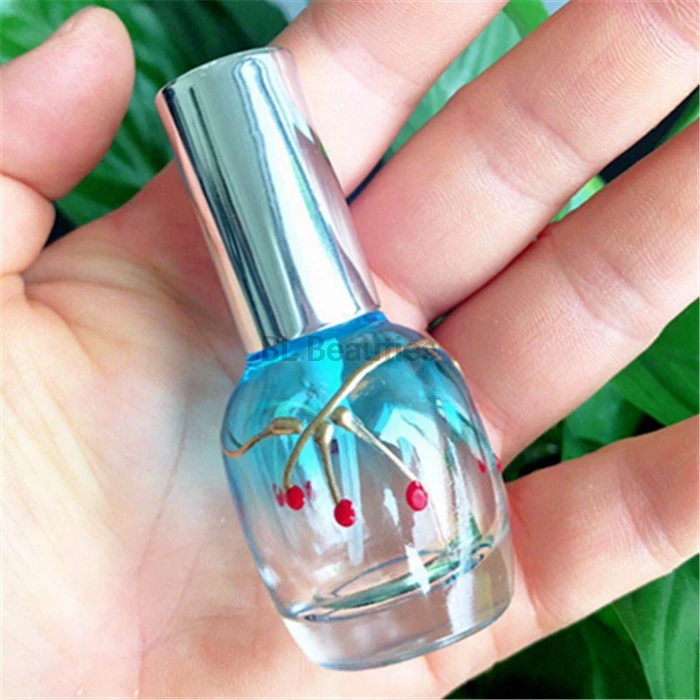 

100pcs/lot 10ml Empty Round Blue Glass Perfume Bottles Spray Refillable Atomizer Scent Bottles Packaging Bottle