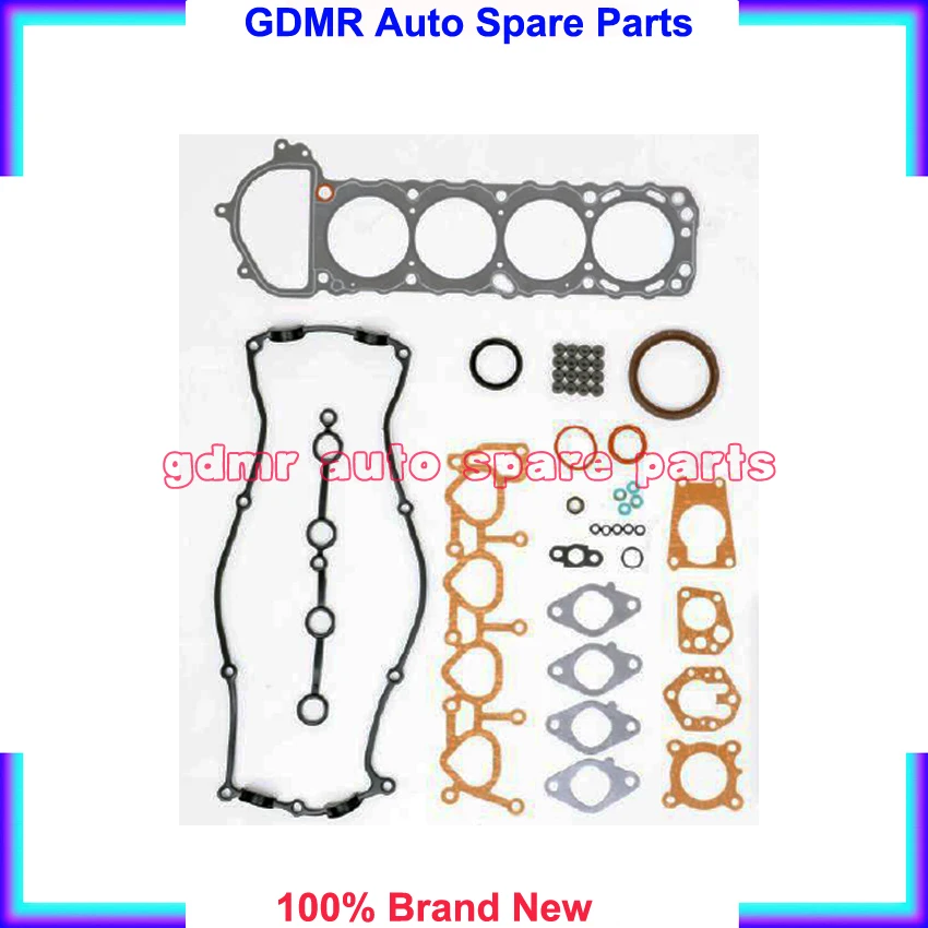 

Full gasket set KA24-DE 10101-VJ026 10101-VJ027 rebuilding kits for Nissan D22 Palatin Frontier Urban Xterra 2388cc 2.4L 1997-