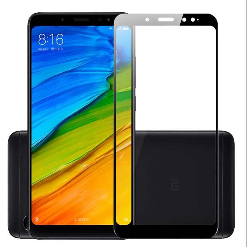 3D Full Cover Tempered Glass for Xiaomi Redmi Note 5 Pro Screen Protector Protective Film for Redmi 5 5 Plus S2 Mi 8 SE Glass