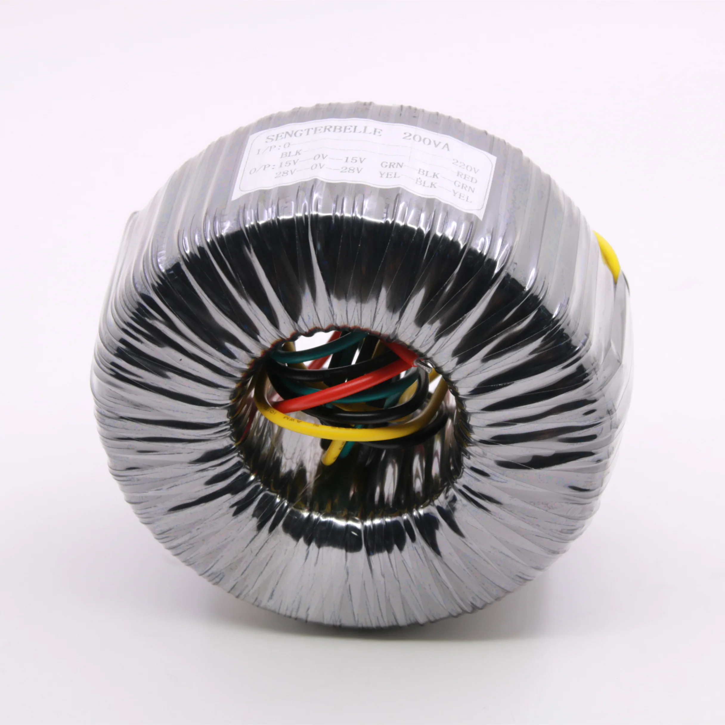 200 W pure ทองแดงหม้อแปลง toroidal คู่ 28 คู่ 15 V power amplifier power transformer