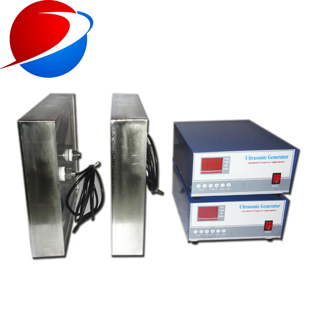 600 W submersible ทำความสะอาดอัลตราโซนิก transducer 40 khz ความถี่ทำความสะอาดอุปกรณ์