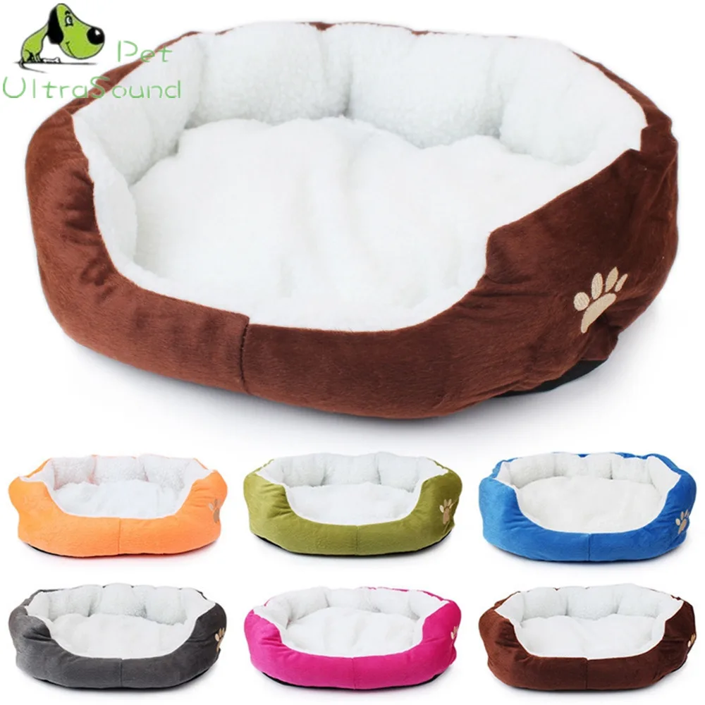 

ULTRASOUND PET Dog Kennel Soft Dog beds Puppy Cat Bed Pet House for Small and medium Dog Pad Winter Warm Pet Cushion Pet Product