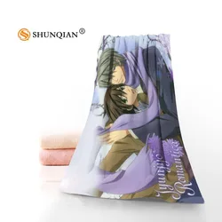 New Custom Sekai Ichi Hatsukoi Towel Printed Cotton Face/Bath Towels Microfiber Fabric For Kids Men Women Shower Towels