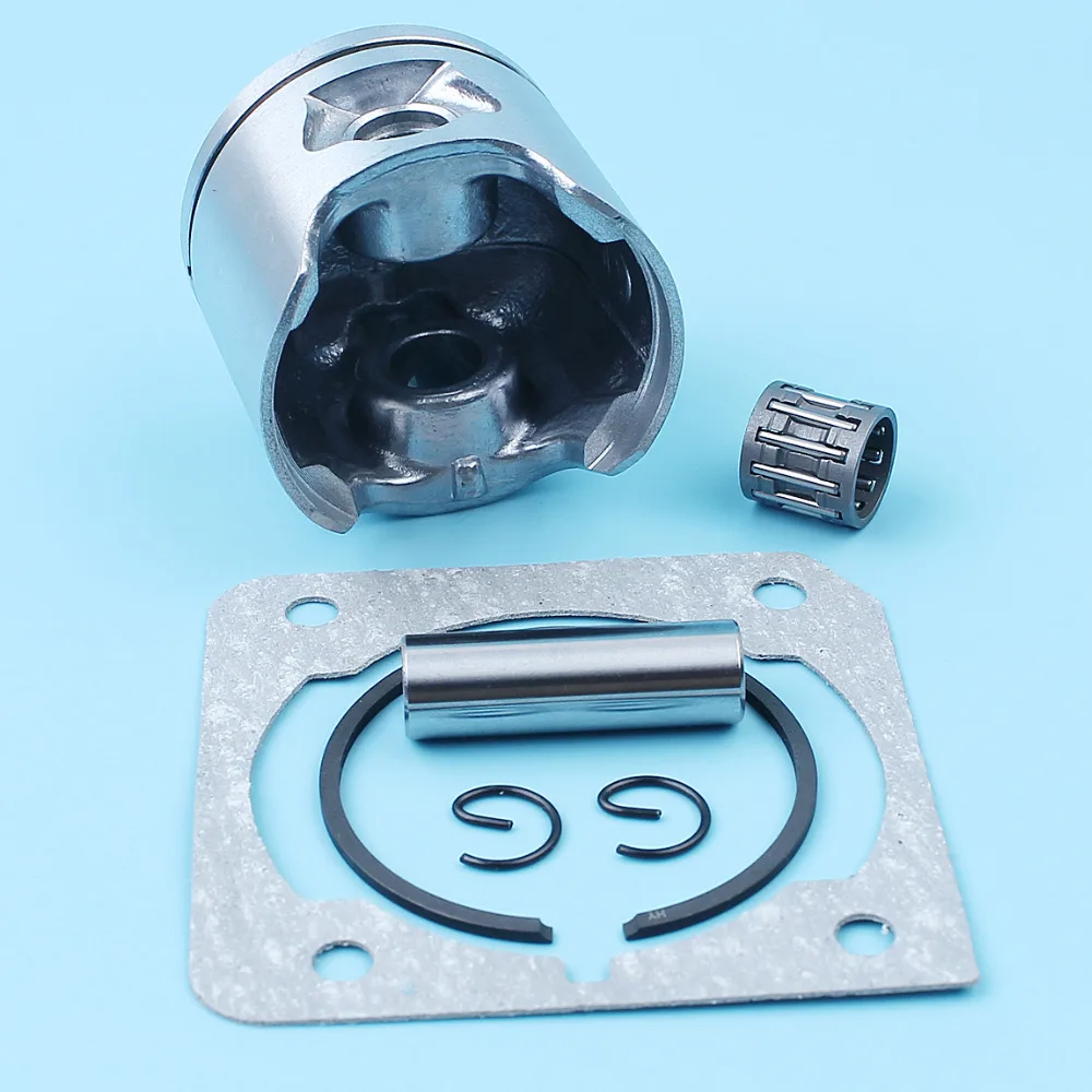 44mm Piston Pin Ring Needle Bearing Cylinder Gasket Kit For Husqvarna 350 351 2150 CS2150 CS2145 Chainsaw 503899671,503899603