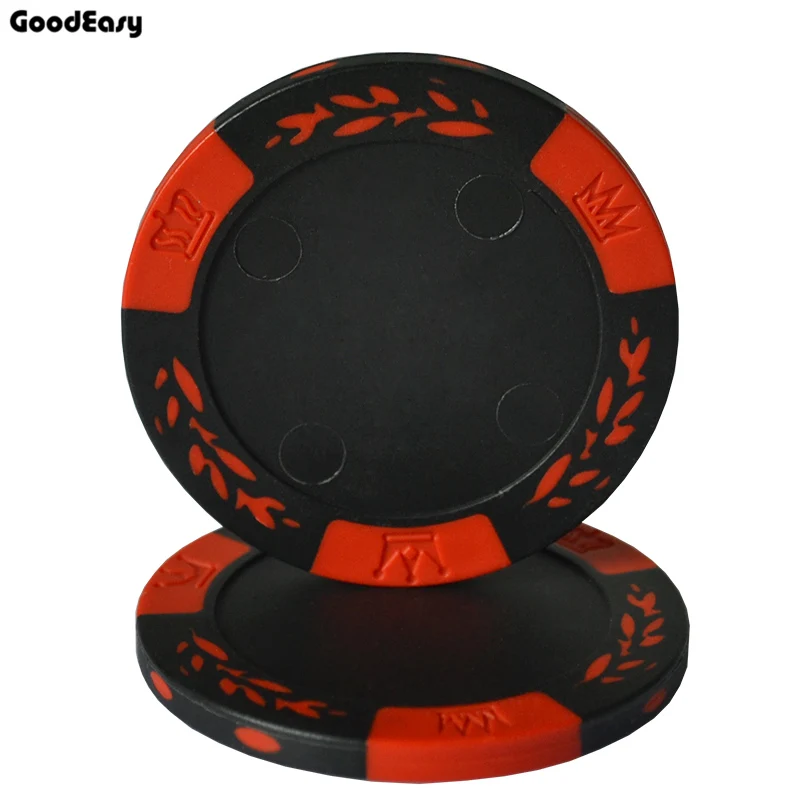 25PCS/LOT Poker Chip 14g Clay with Inner MetalNo face value Wheat Taxes Hold'em Poker Wholesale CheapPoker Chips Entertainment
