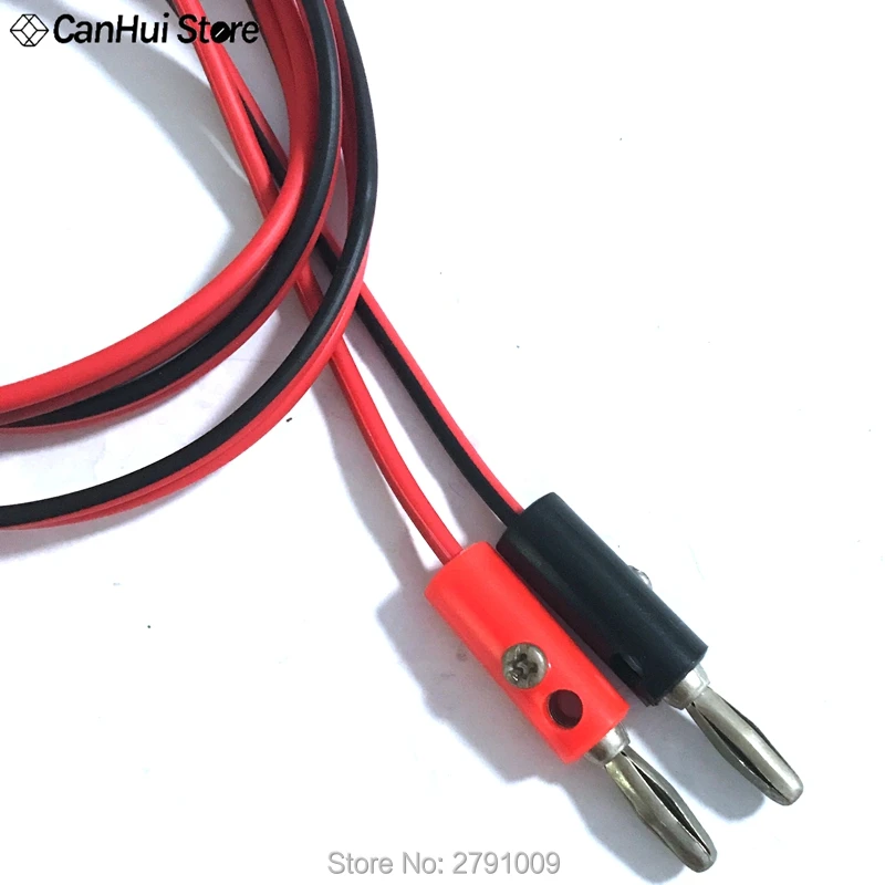 1m 4mm Double Head Banana Plug Test Leads 100cm Stackable banana plug Testing Cable High Voltage Test Leads Power test line