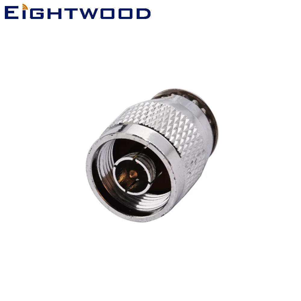 

Eightwood 5PCS N Plug Male RF Coaxial Connector Adapter Panel Mount Bulkhead with Solder Cup for Antenna WLAN Satellite System