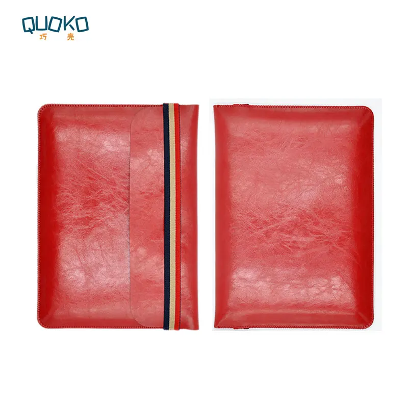 Laptop bag case Microfiber Leather Sleeve for Lenovo Thinkpad X250 X260 X270 X280 12.5 inch Coloured elastic band Style