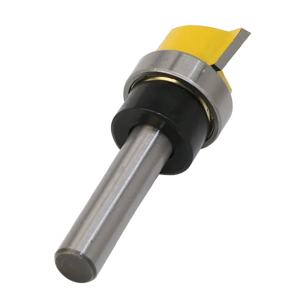 Imagem -05 - Dobradiça Mortise e Modelo Router Bit in x 16 in h Bottom Cleaning Corte de Moinho de Extremidade Reta Flush Trim 1pc