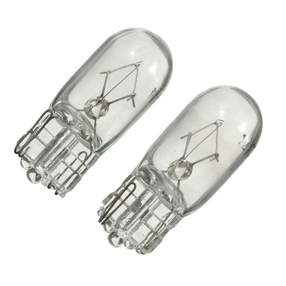 10pcs DC 70V 3W T10 501 194 158 W5W W3W 194 158 Clear Wedges Car Light Source Work Lights Halogen Lamp