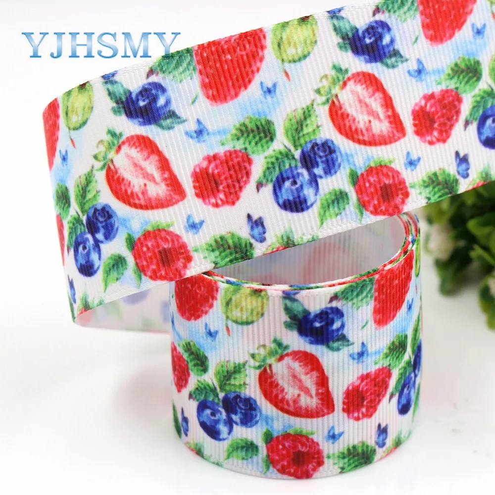 YJHSMY G-18716-620,38 mm 5 Yards Cartoon Printed grosgrain ribbons,DIY handmade Hair accessories Material wedding gift wrap