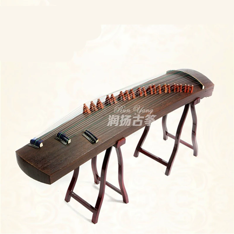 

Natural Pure paulownia Professional performance China Guzheng music Instrument zither 21 Strings With Full Accessories