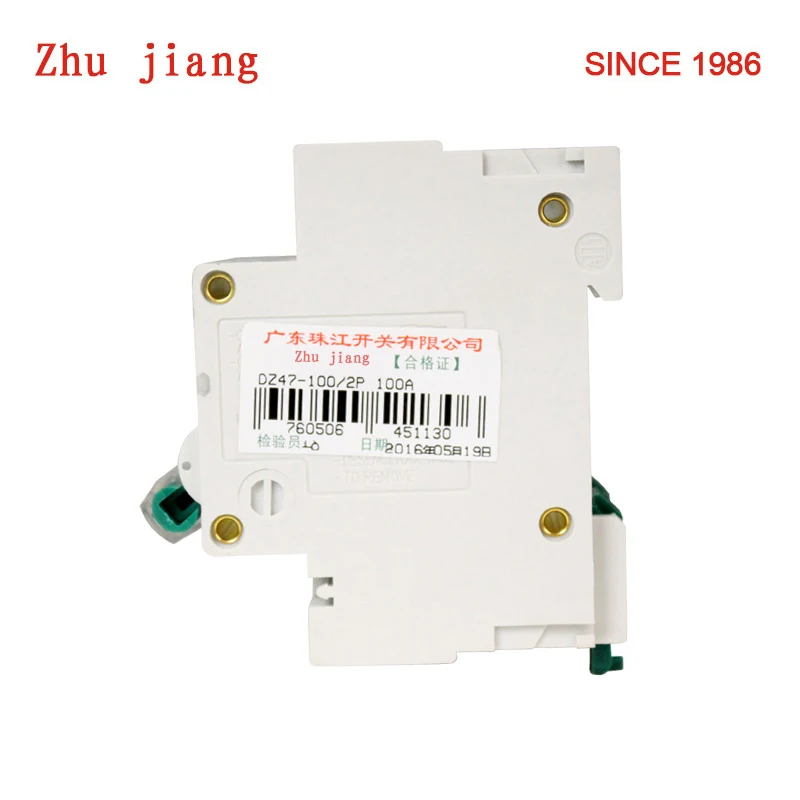 Interruttore miniatura DZ47-100 100A MCB