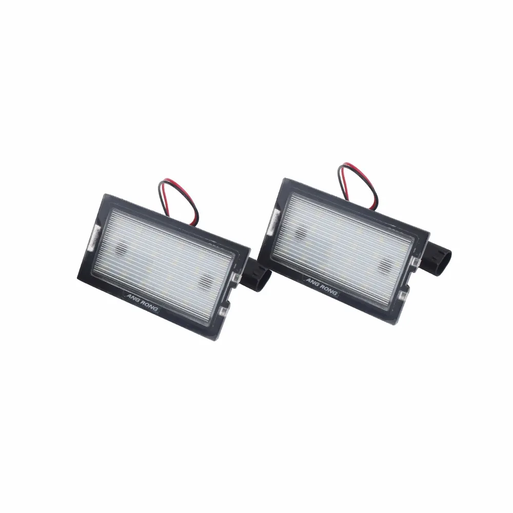 ANGRONG 2x License Number Plate White LED Light For Land Rover Discovery 3/ 4 Land Rover Range Rover Sport (CA293)