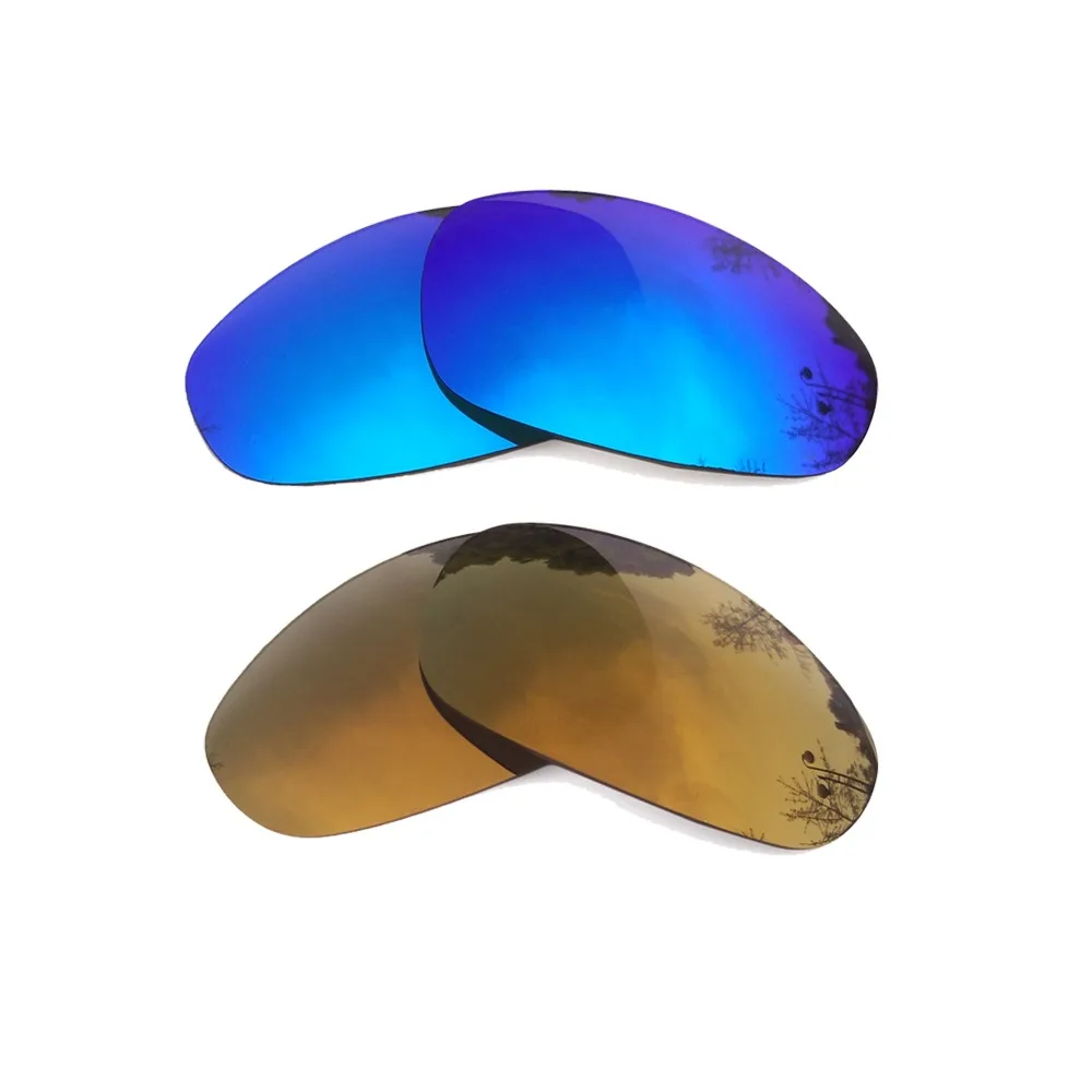 

Ice Blue & Bronze Gold Mirrored Polarized Replacement Lenses for Juliet Frame 100% UVA & UVB