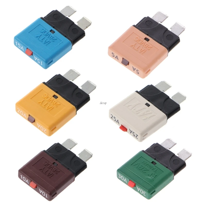 Auto Reset Circuit Breaker Fuse For Car Truck RV Marine Boat Trolling Motor & Custom Wiring Audio Battery Protection